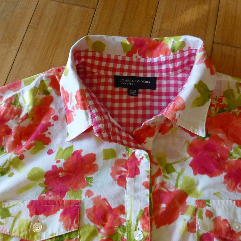 Jones N.Y. country core blouse top XL - Picture 2 of 3